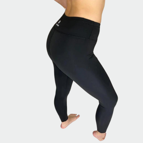 Zwarte dunne legging