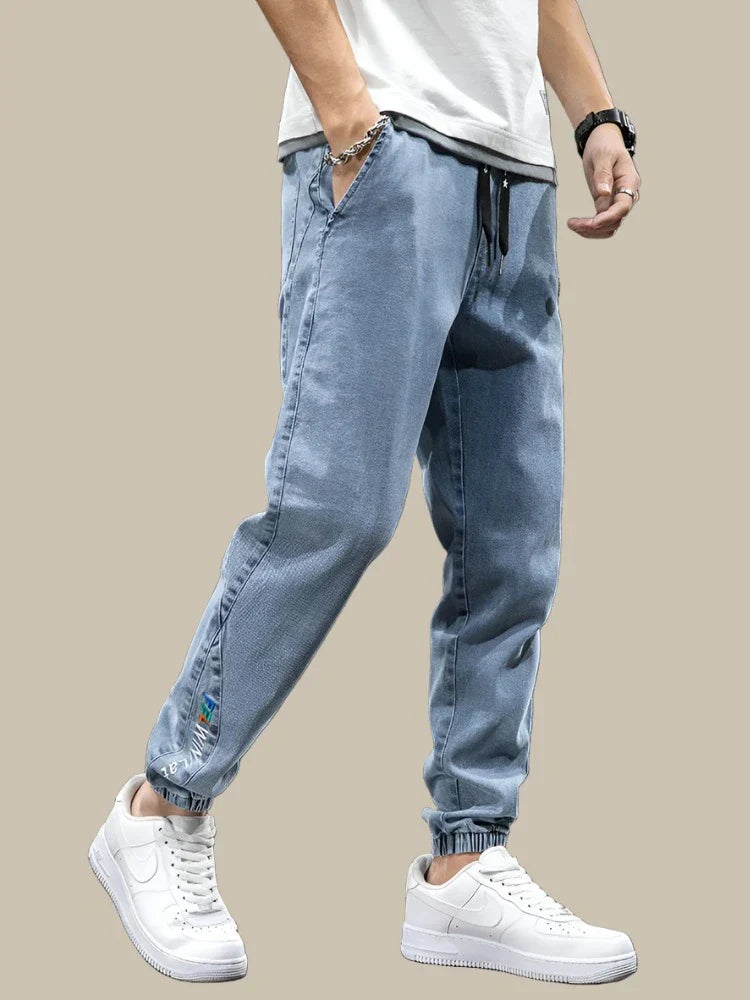 Axel™ | Casual stretch-denim Baggy broek