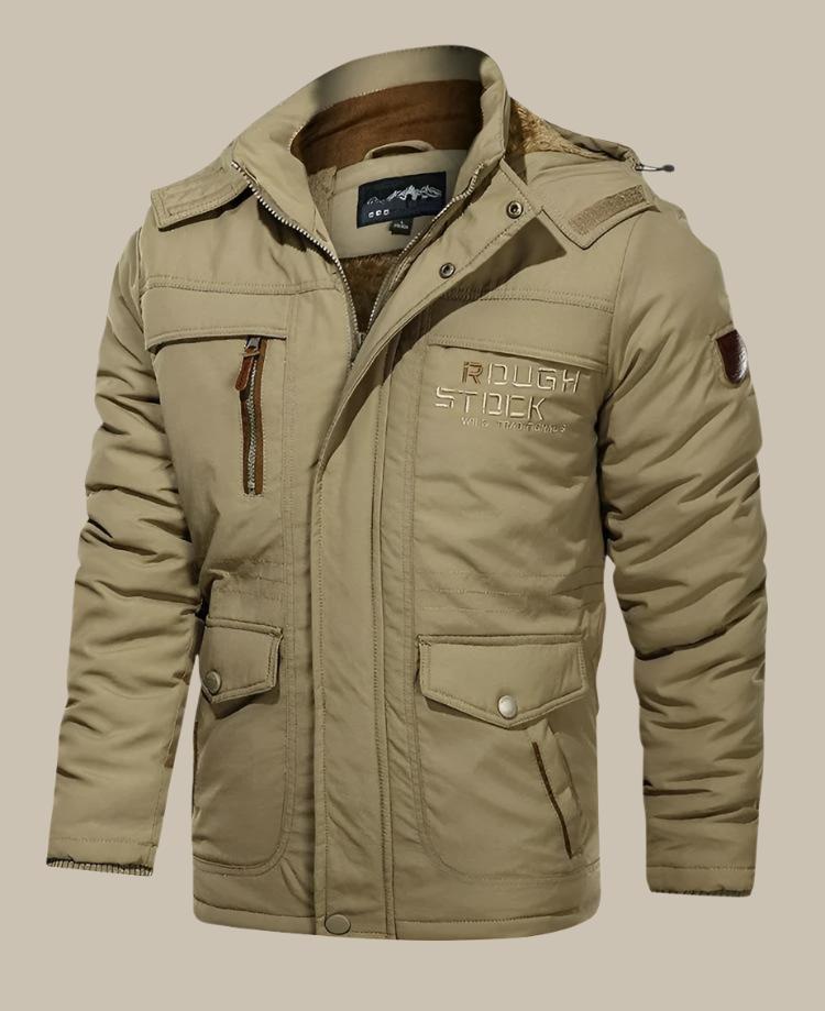 Aron™ | Waterdichte parka winterjas met fleece voering