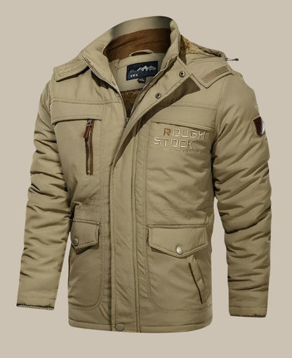 Aron™ | Waterdichte parka winterjas met fleece voering