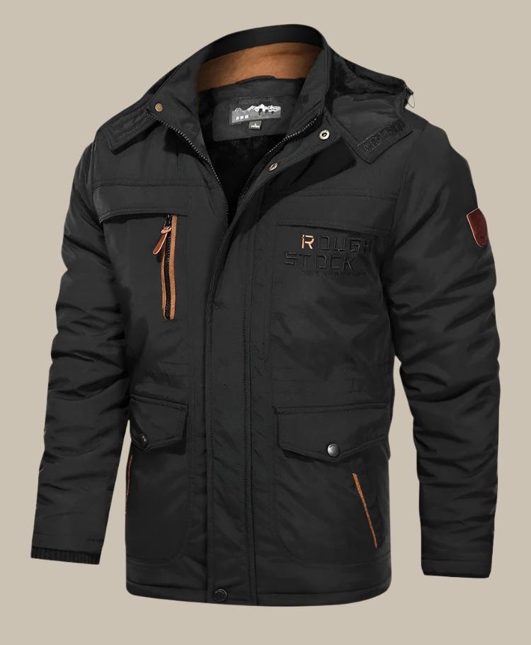 Aron™ | Waterdichte parka winterjas met fleece voering