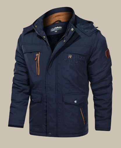 Aron™ | Waterdichte parka winterjas met fleece voering