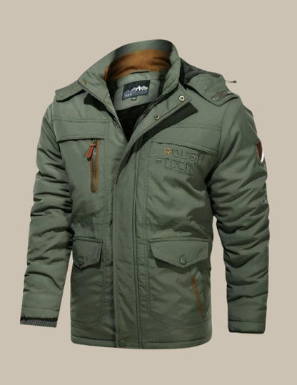 Aron™ | Waterdichte parka winterjas met fleece voering